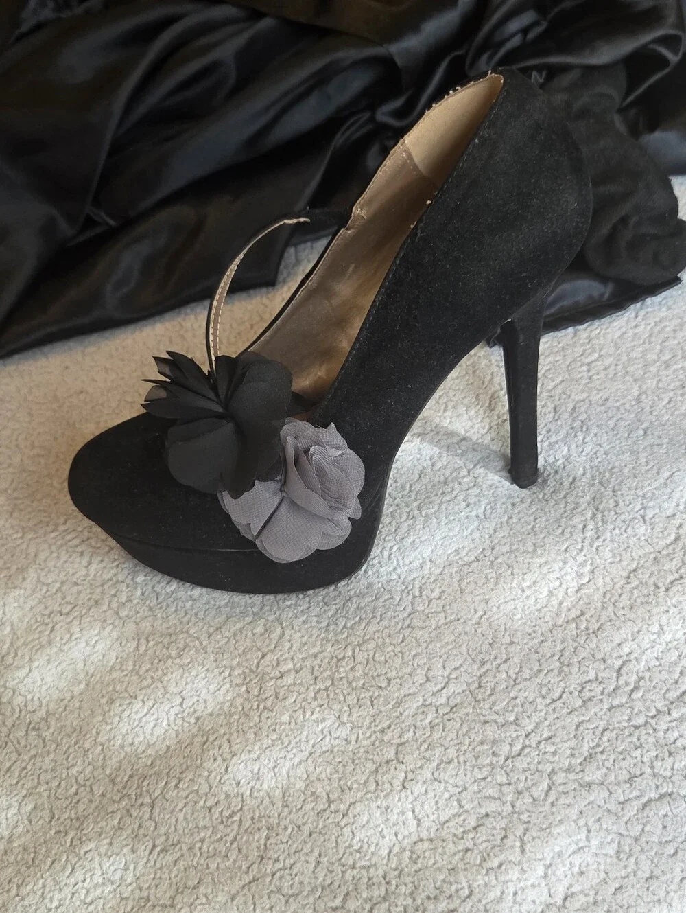 Charlotte Russe black platform
